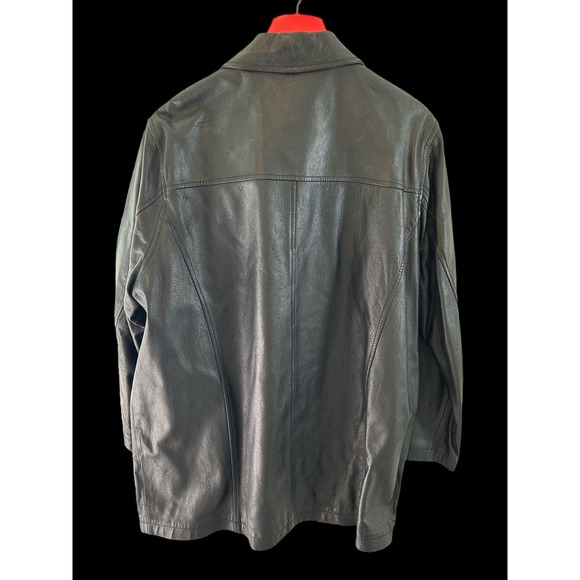 Wilson's Leather Women's Jacket Made in India Size XL Upper Thigh Length - Picture 4 of 6